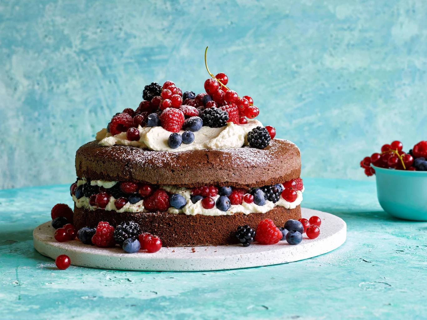 Naked cake aux baies