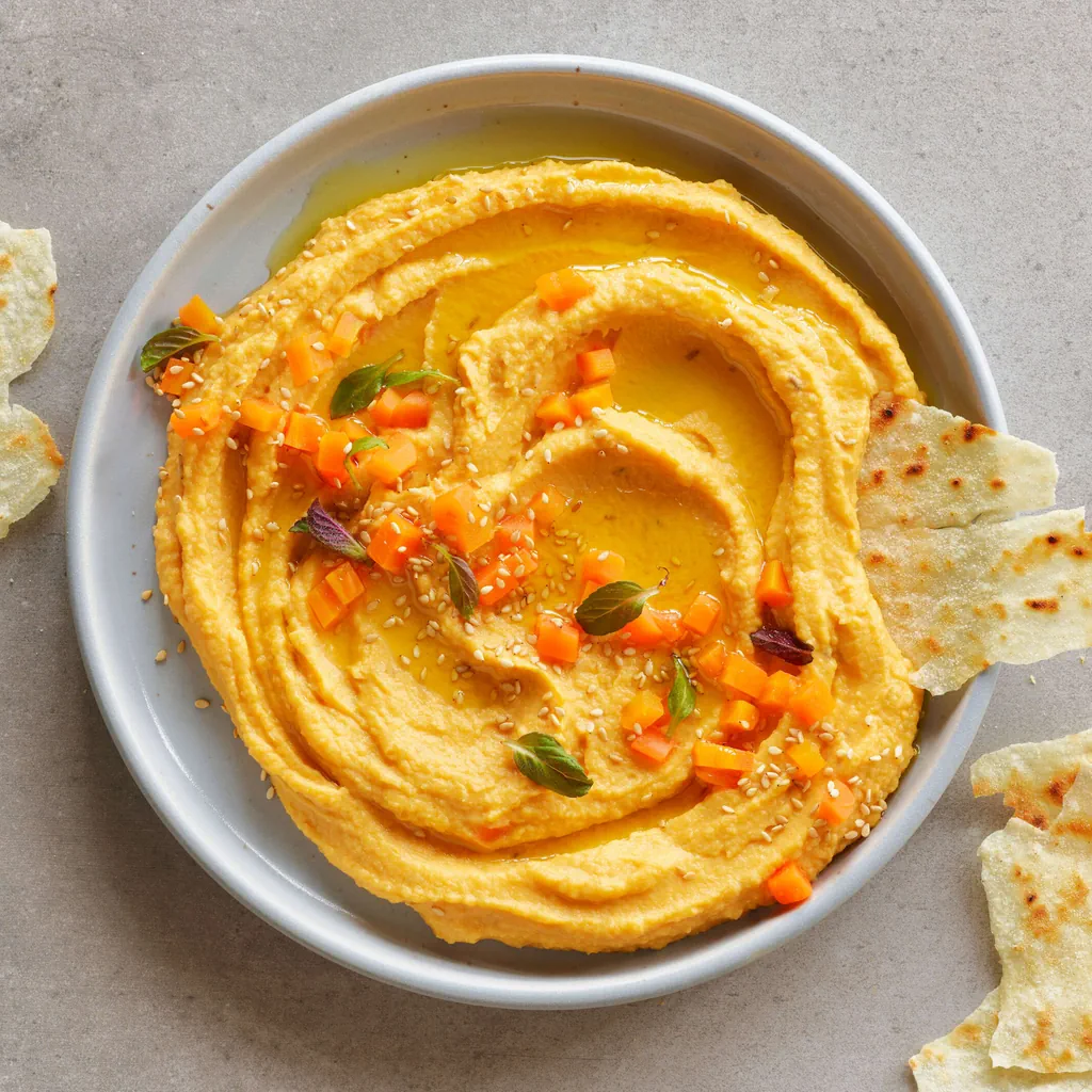 Karotten-Hummus