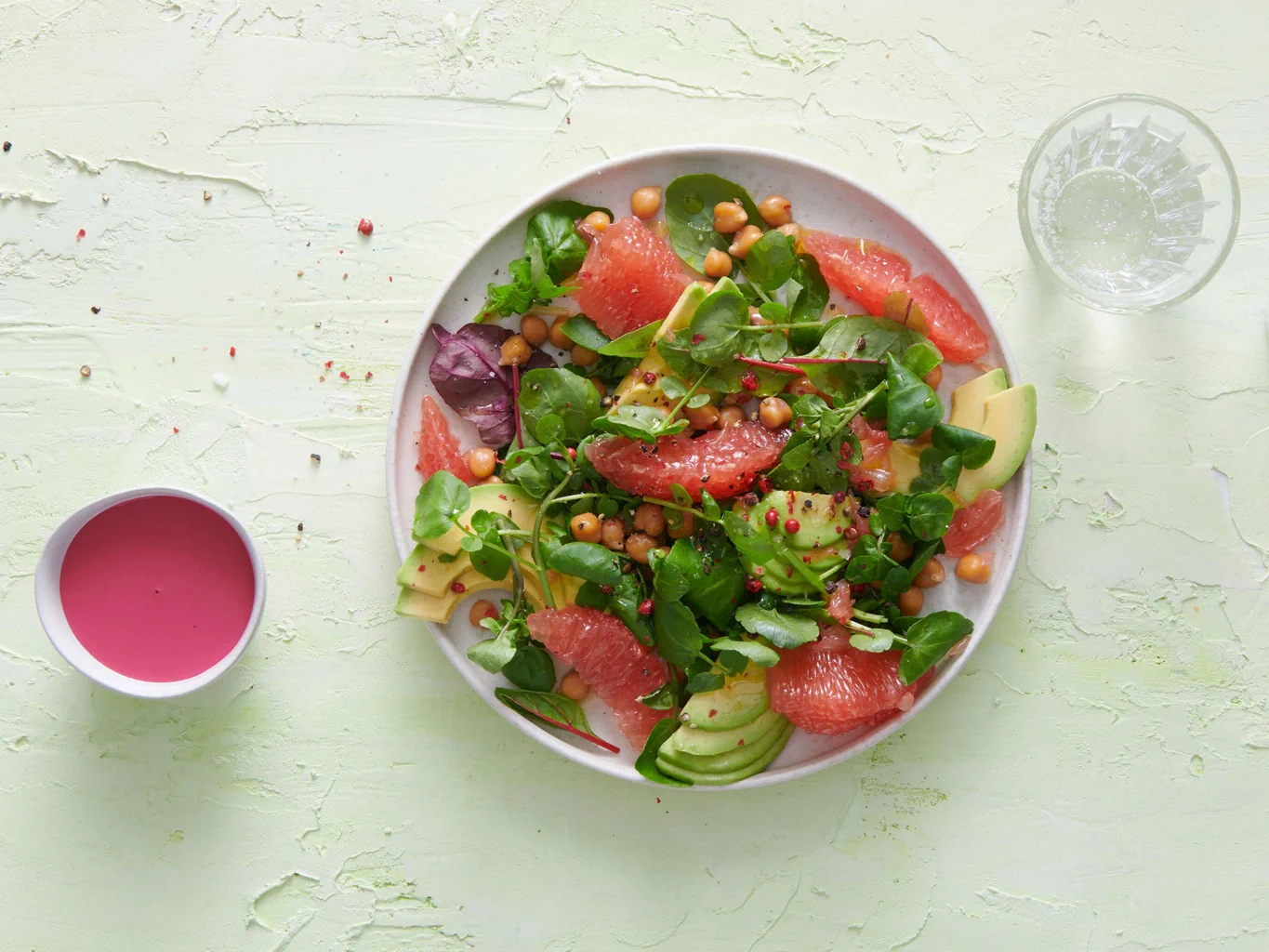 Kichererbsen-Grapefruit-Salat