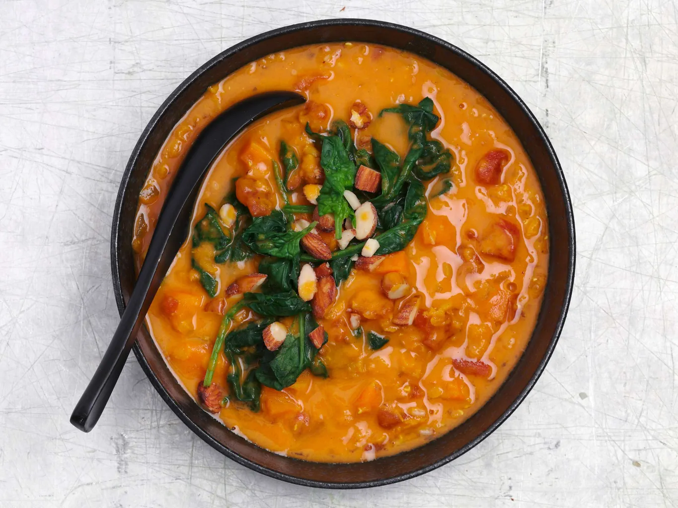 Soupe de lentilles rouges