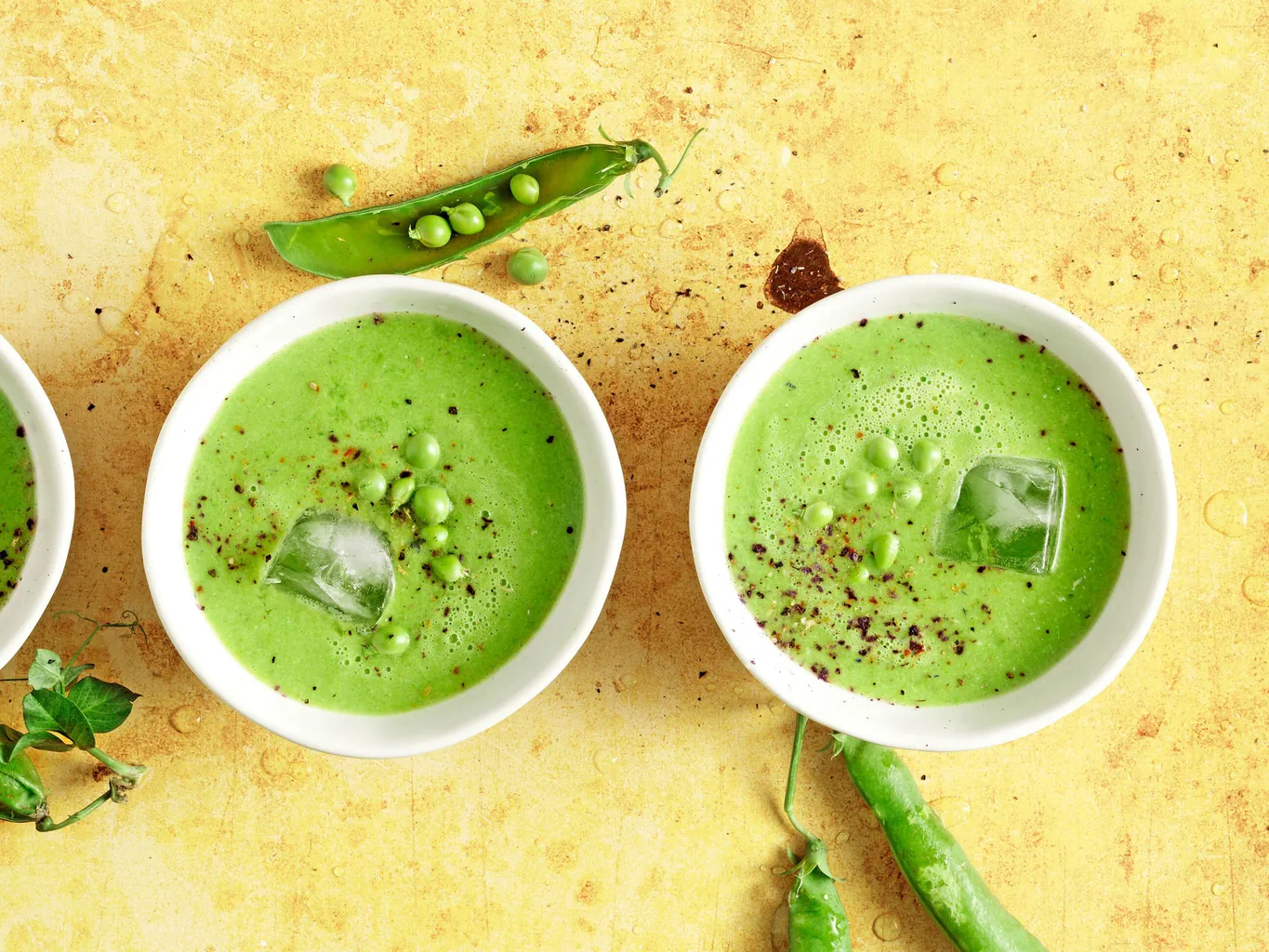 Gazpacho di piselli