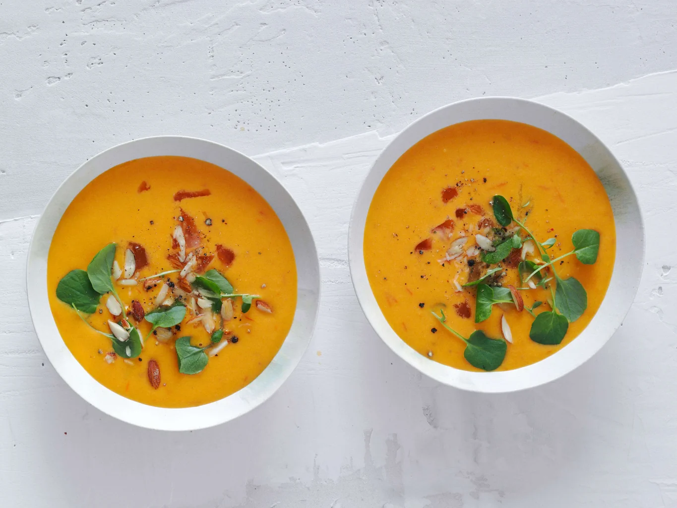 Kalte Tomaten-Aprikosen-Suppe