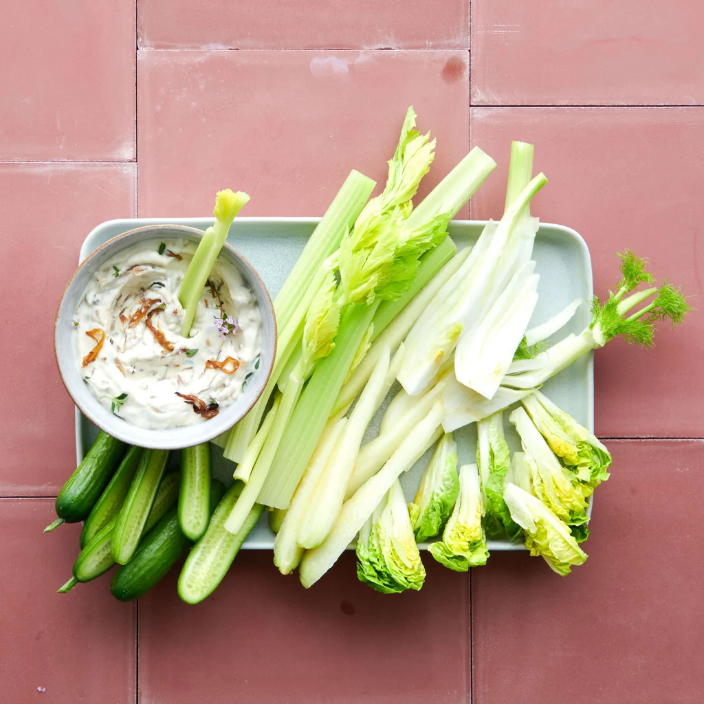 Dip aux oignons rissolés