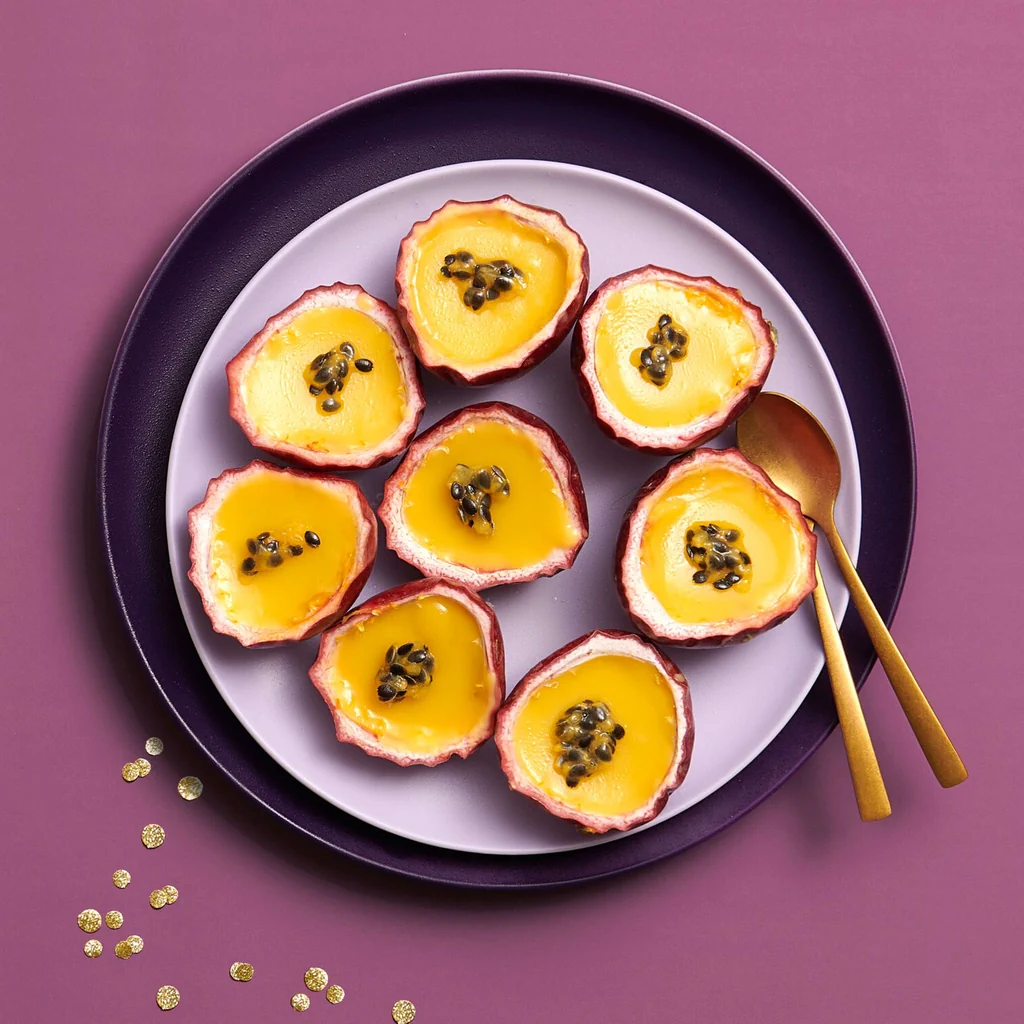 Posset alla limetta e al frutto della passione
