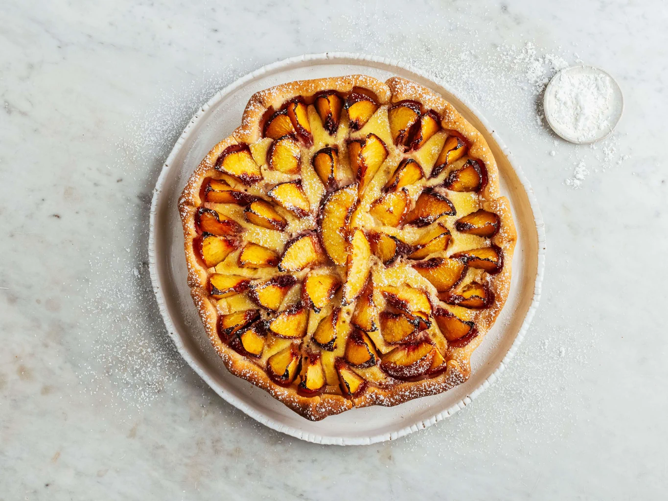 Crostata alle nettarine