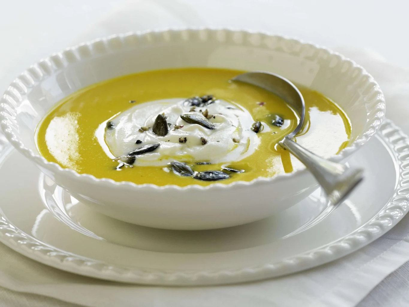 Velouté de courge au moscato