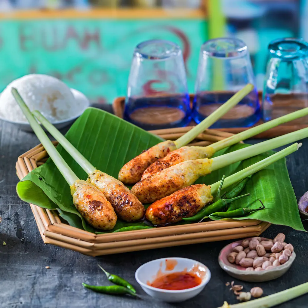 Brochettes de poisson
