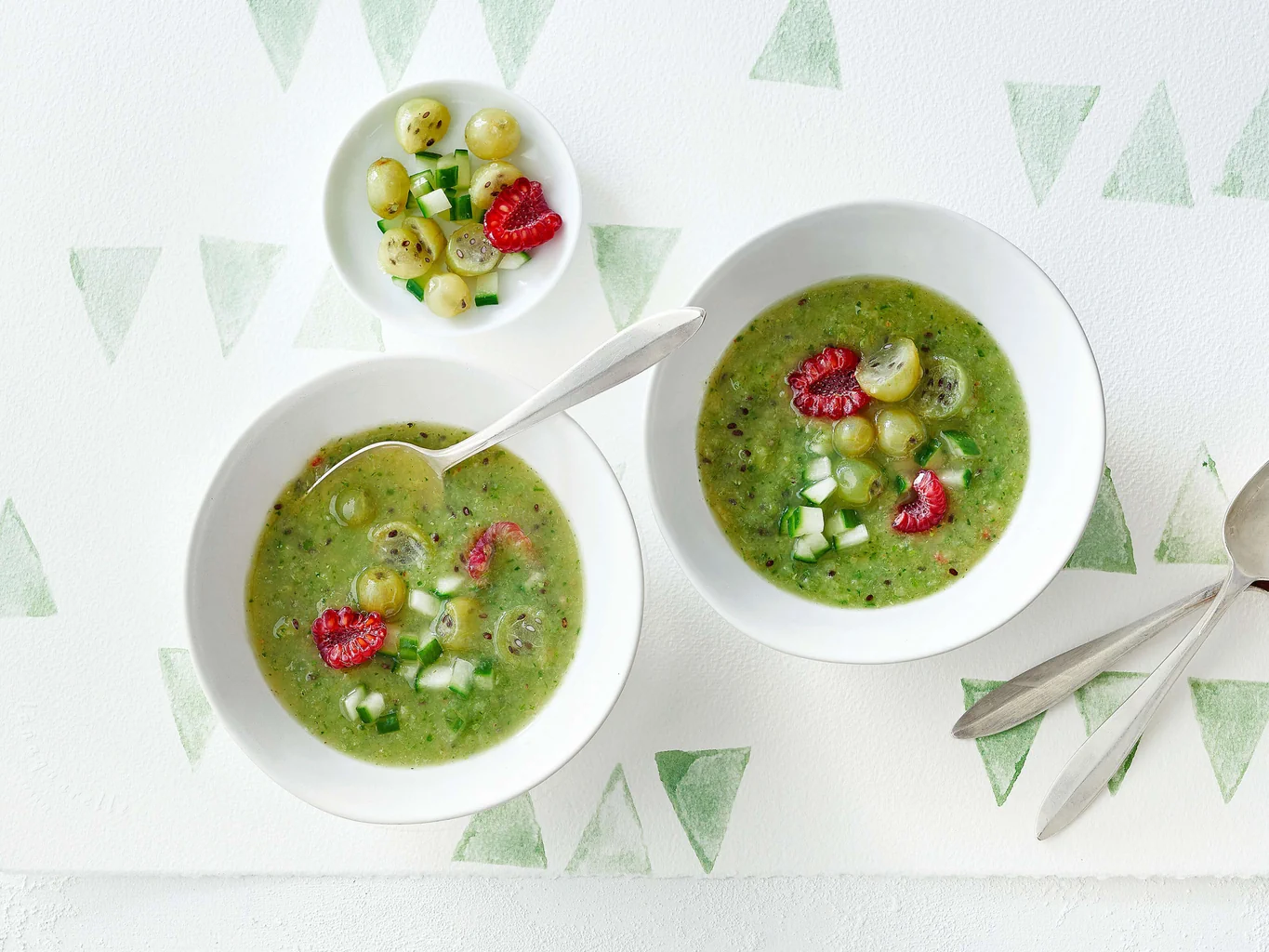Gazpacho di uva spina