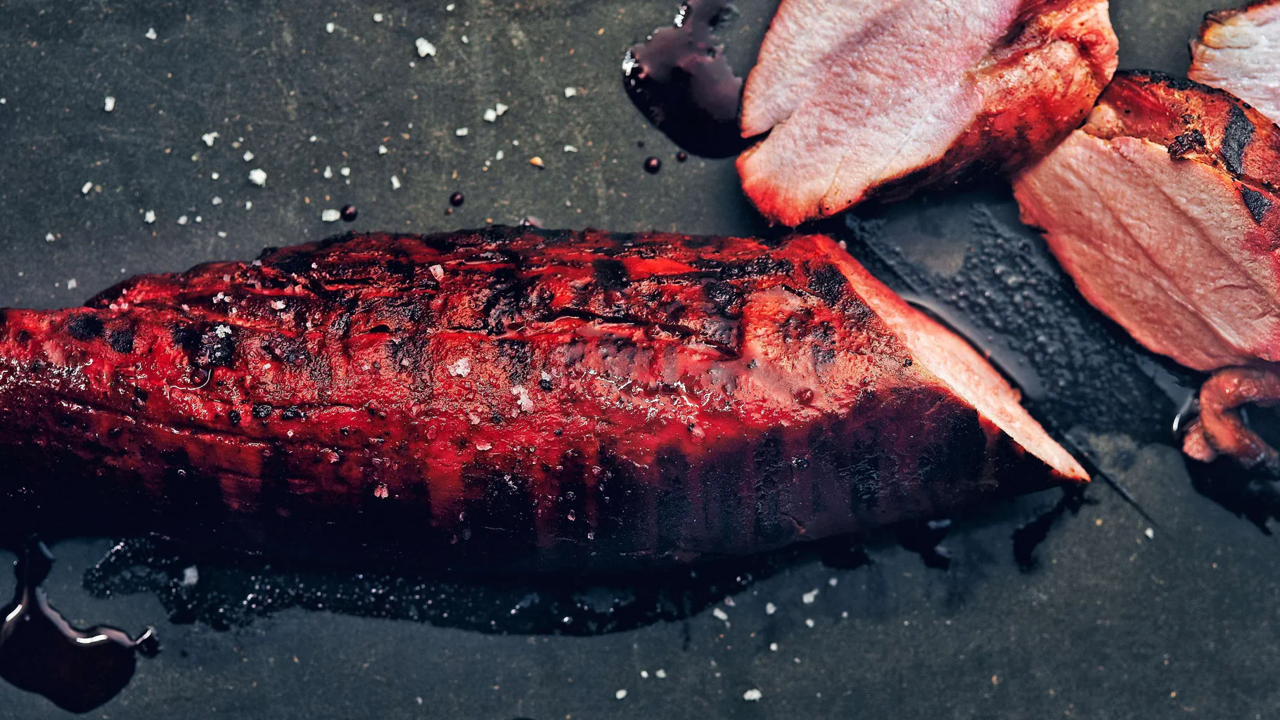 Schweinsfilet mit roter Marinade