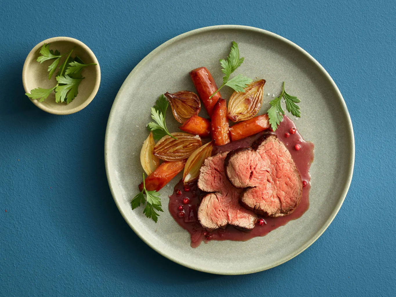 Rindsfilet mit Pfeffersauce