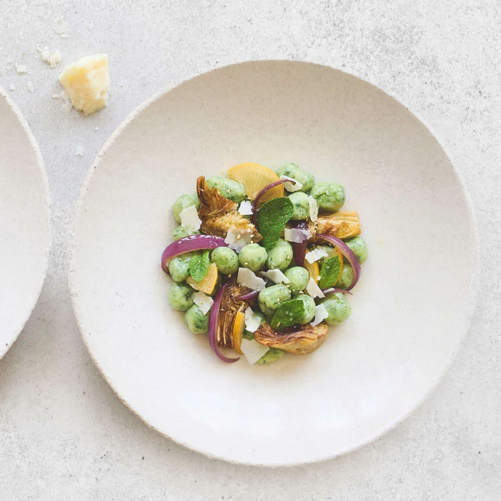 Grüne Gnocchi 