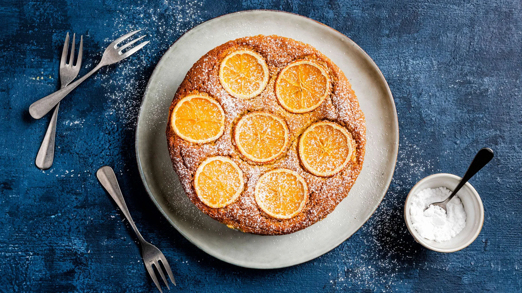 Spanischer Orangenkuchen