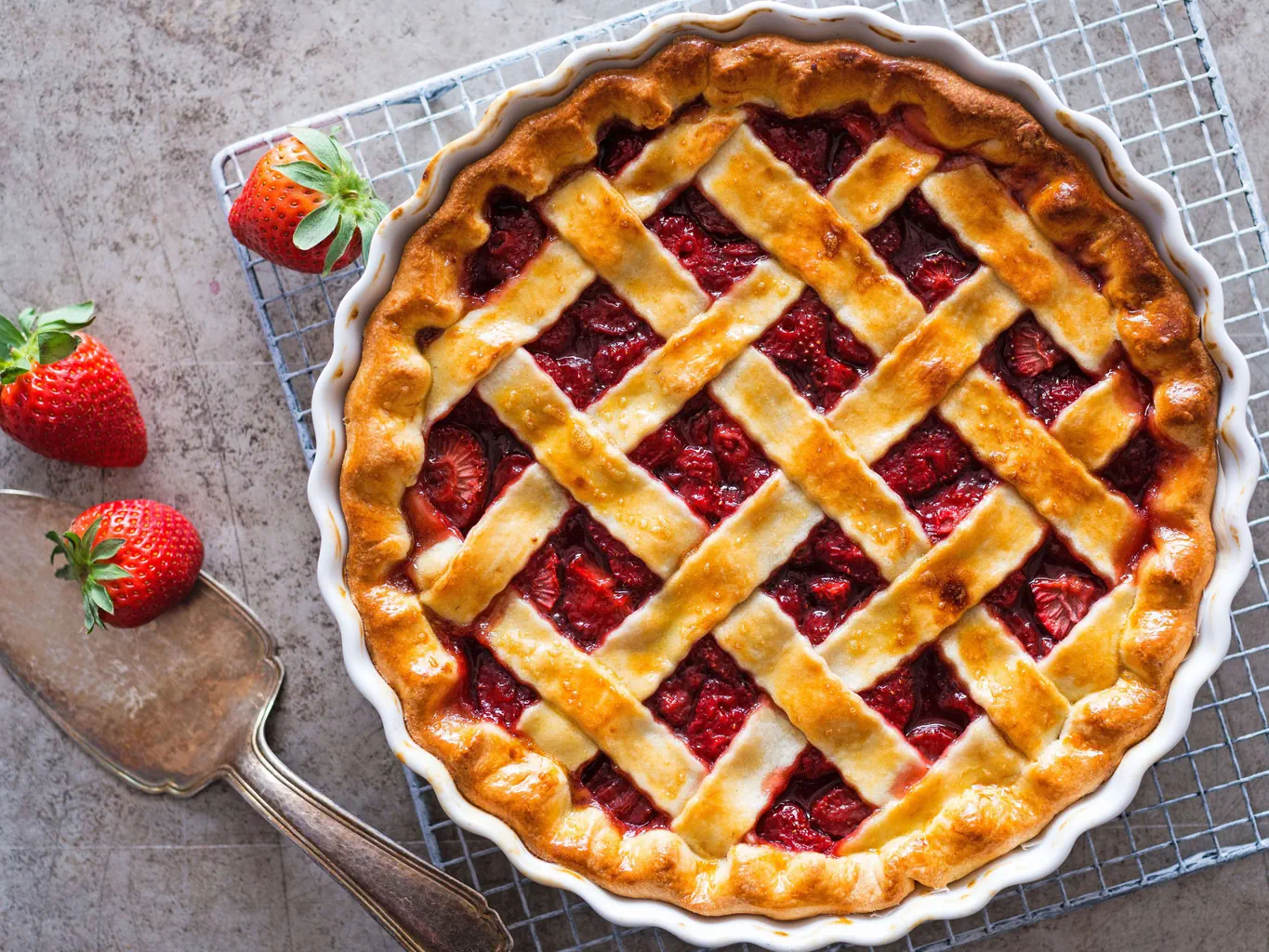 Crostata di fragole