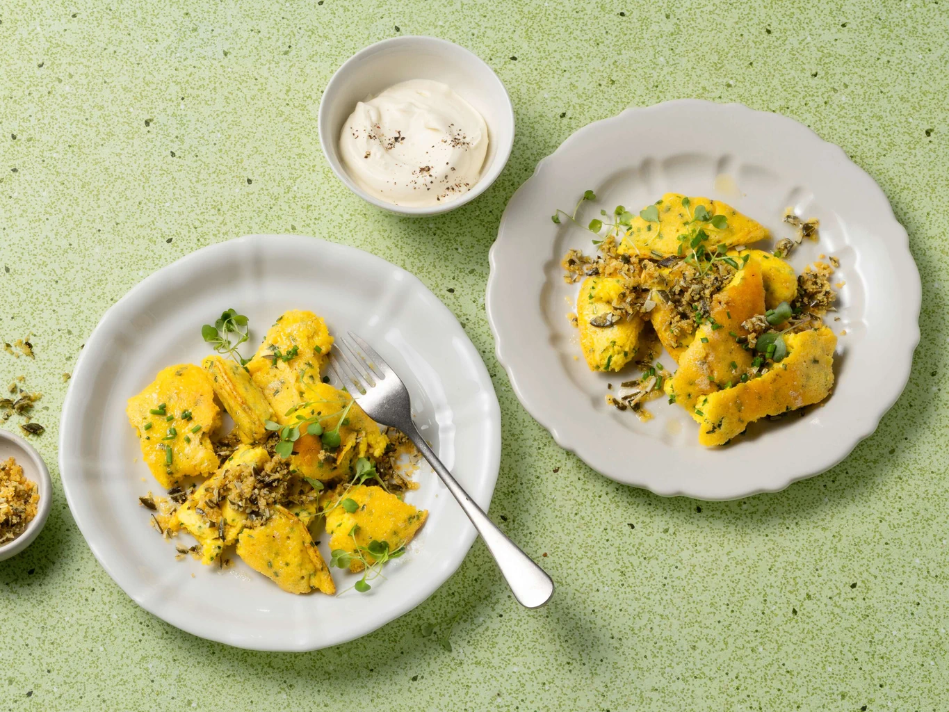 Kaiserschmarrn all'erba cipollina