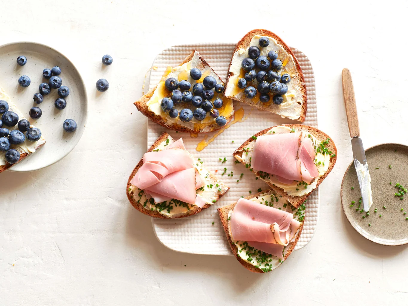 Sauerteigbrot-Tartines
