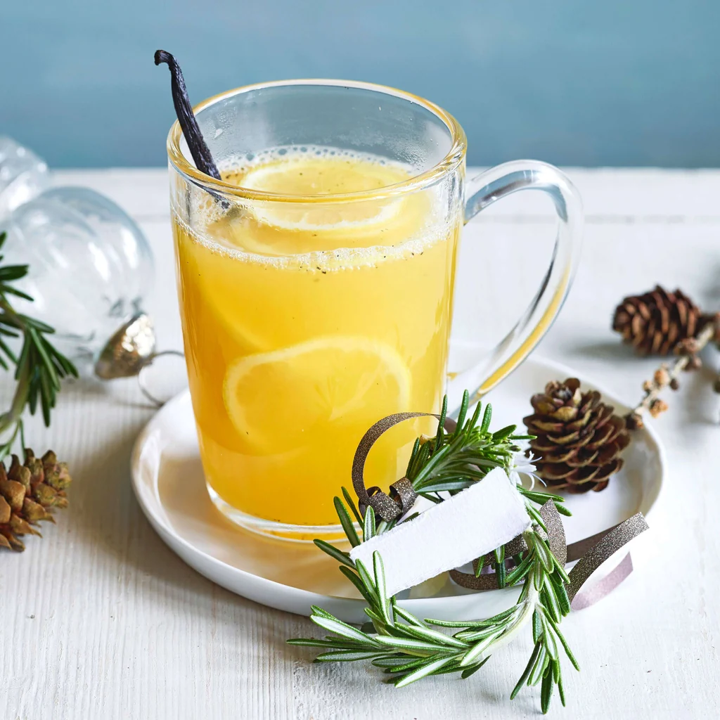 Weisser Glühwein