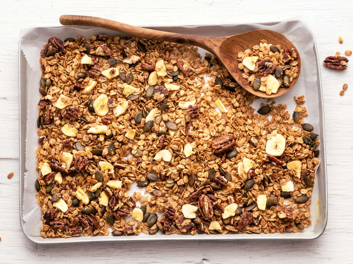 Ahornsirup-Pekannuss-Granola