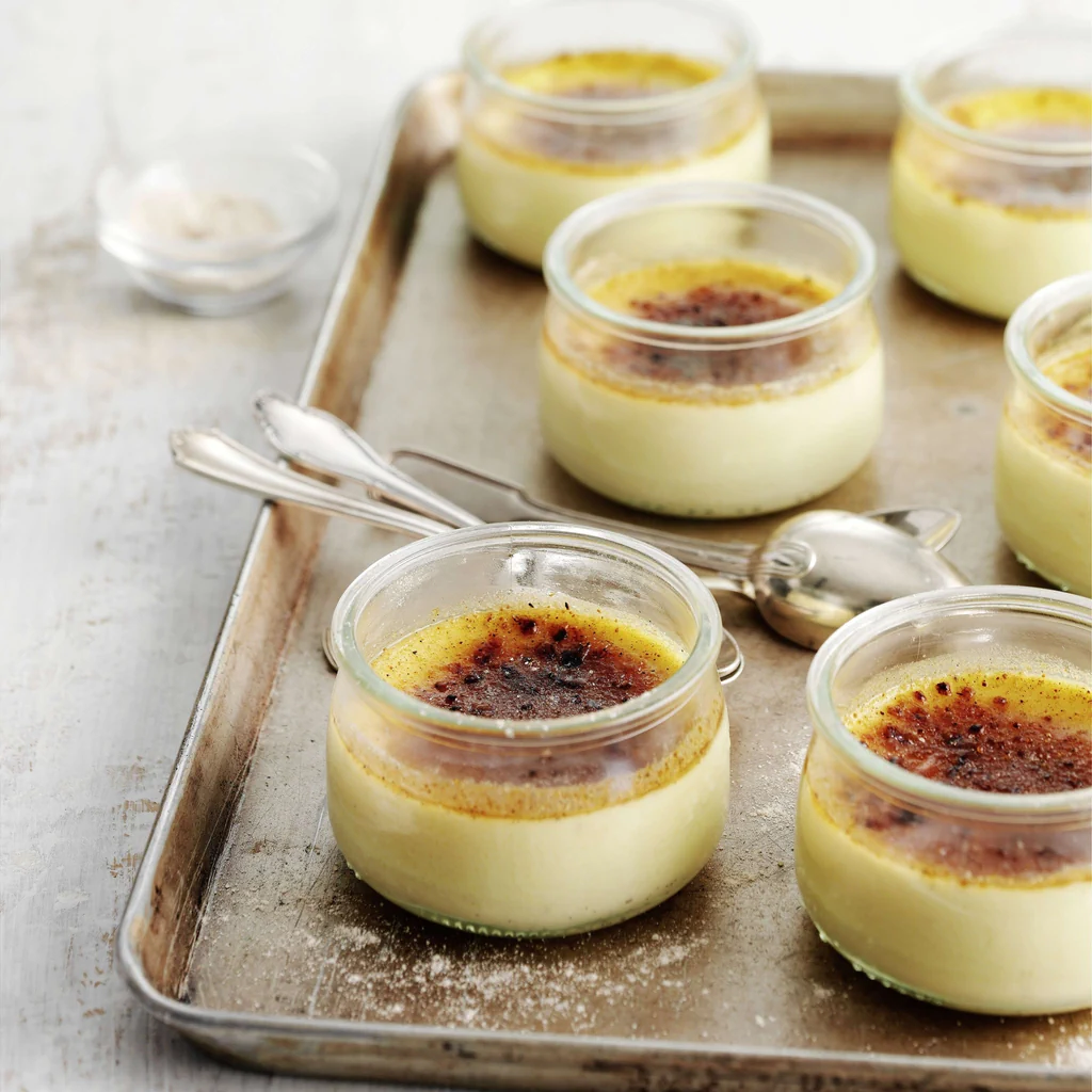 Kokos-Flan mit Chai-Zucker