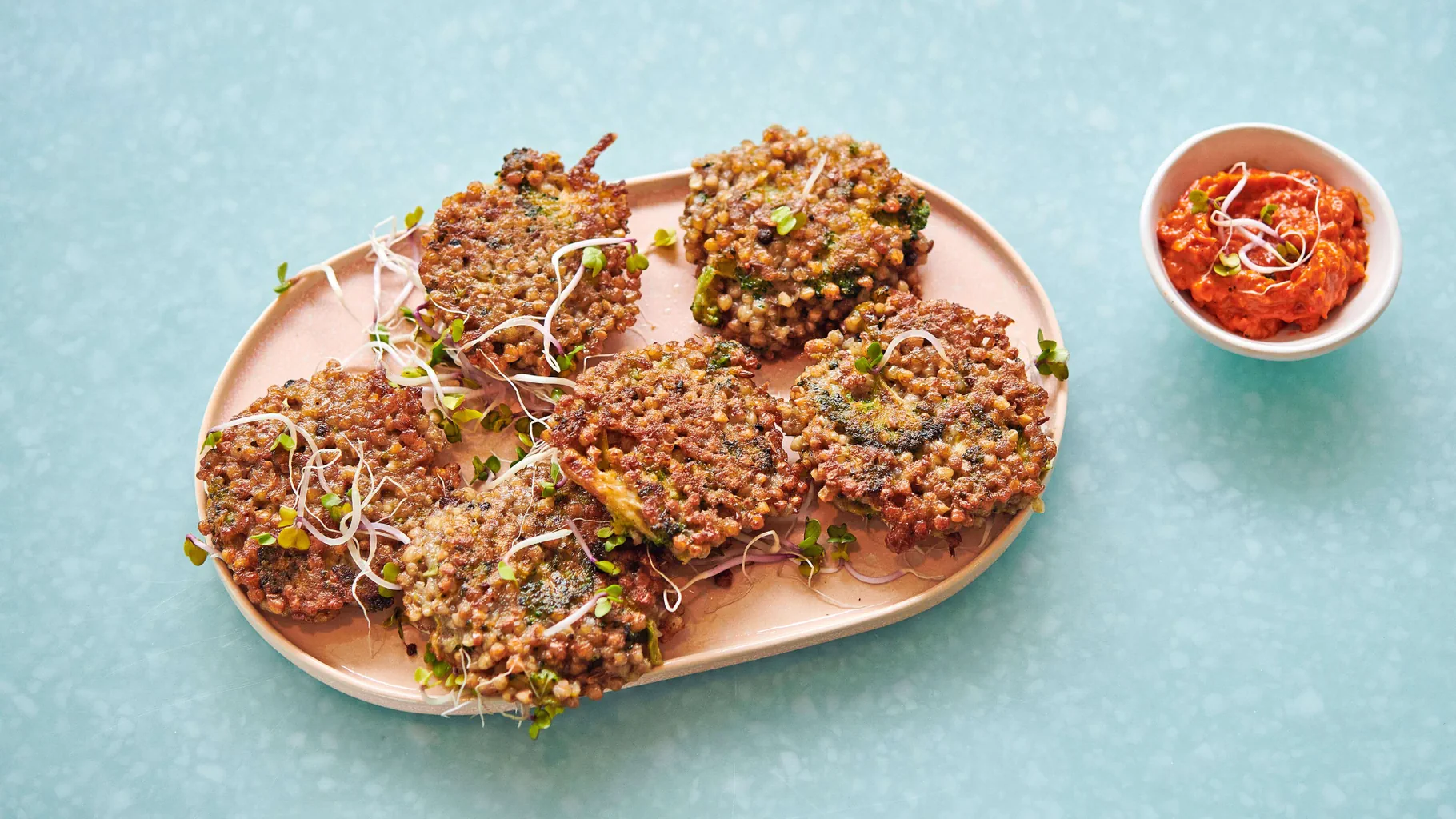 Polpette di grano saraceno e broccoli