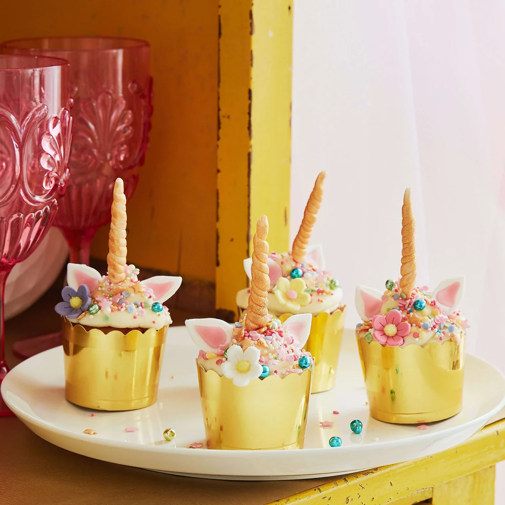 Einhorn-Cupcakes