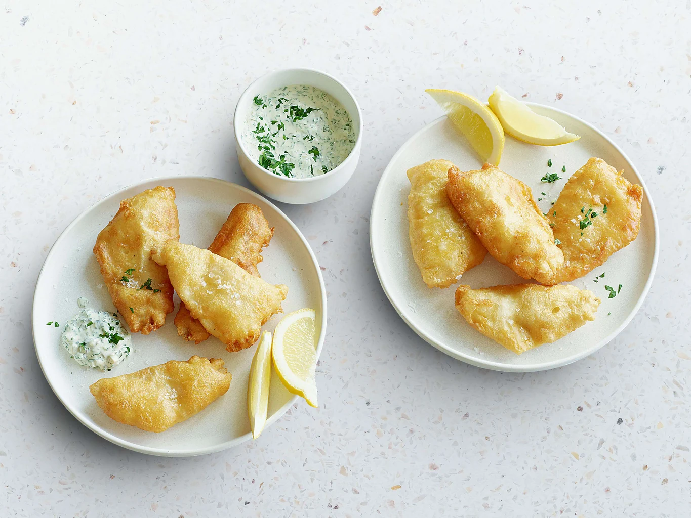 Beignets de filets de perche