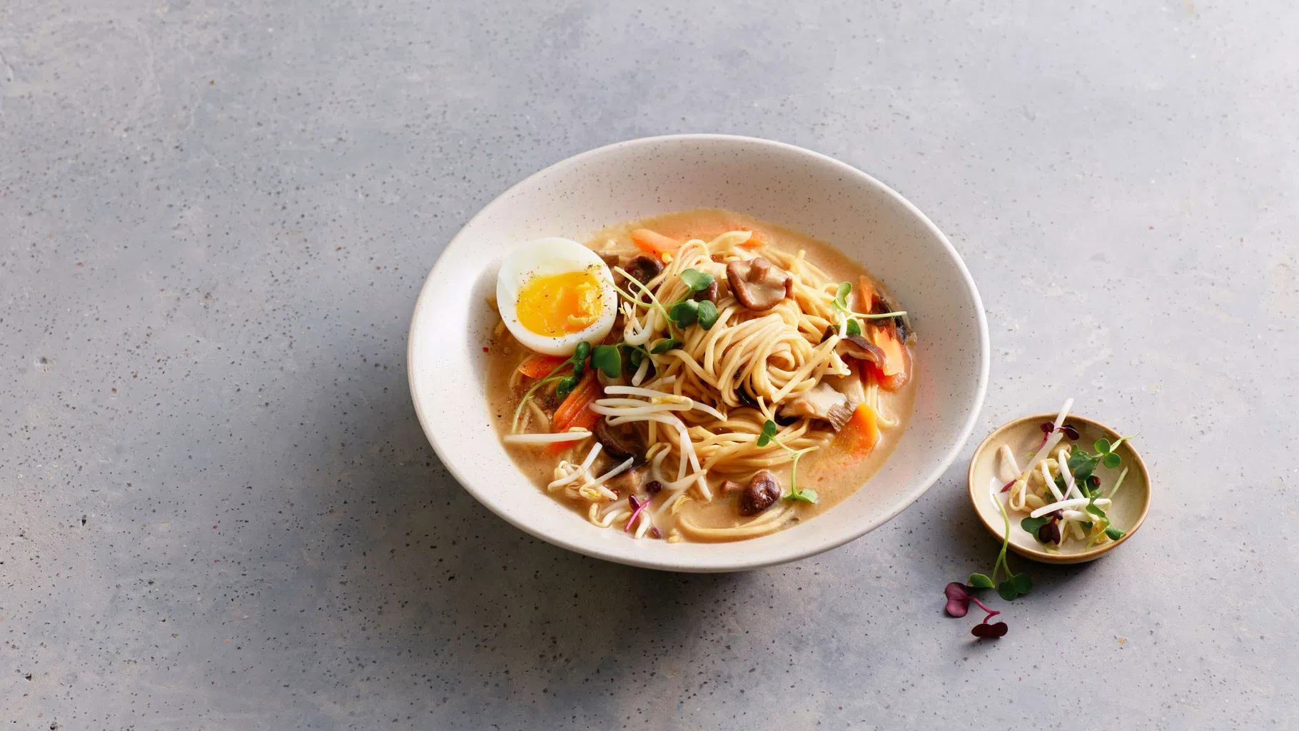 Misosuppe mit Sprossen