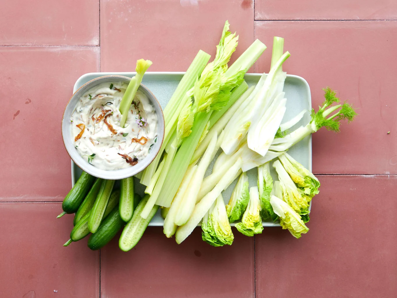 Dip aux oignons rissolés