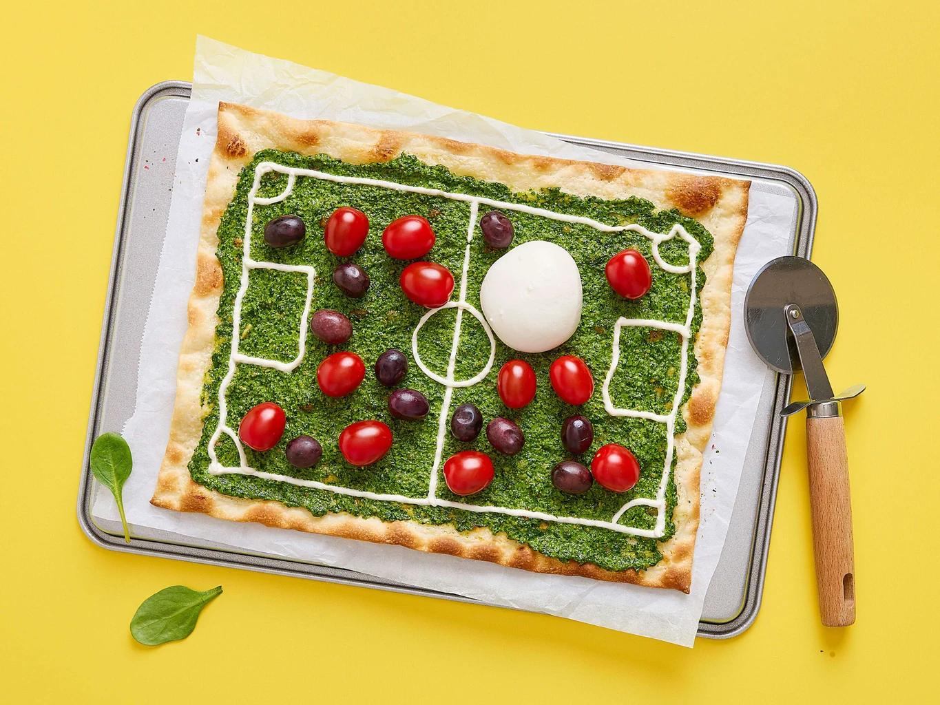 Fussball-Flammkuchen