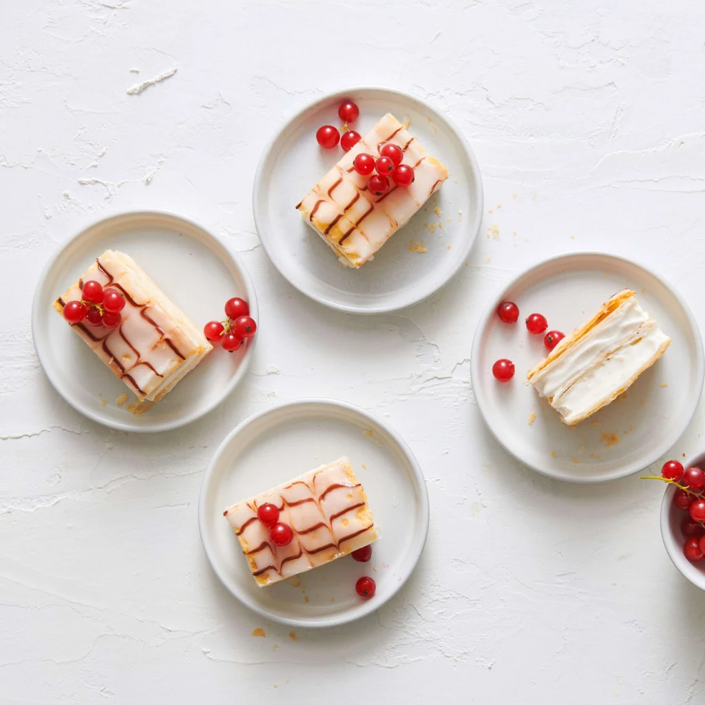 Vegane Cremeschnitte