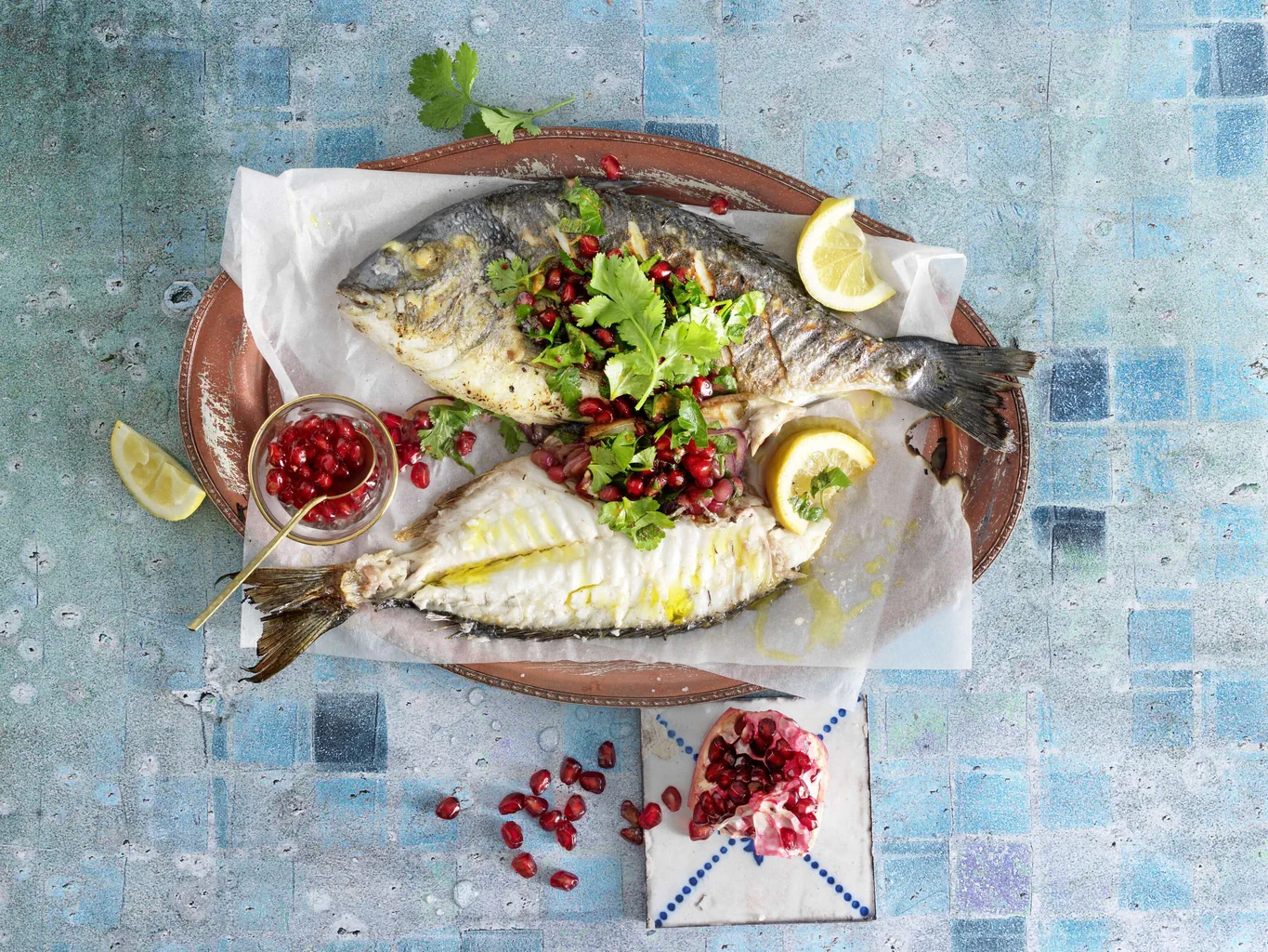 Dorade à l'orientale
