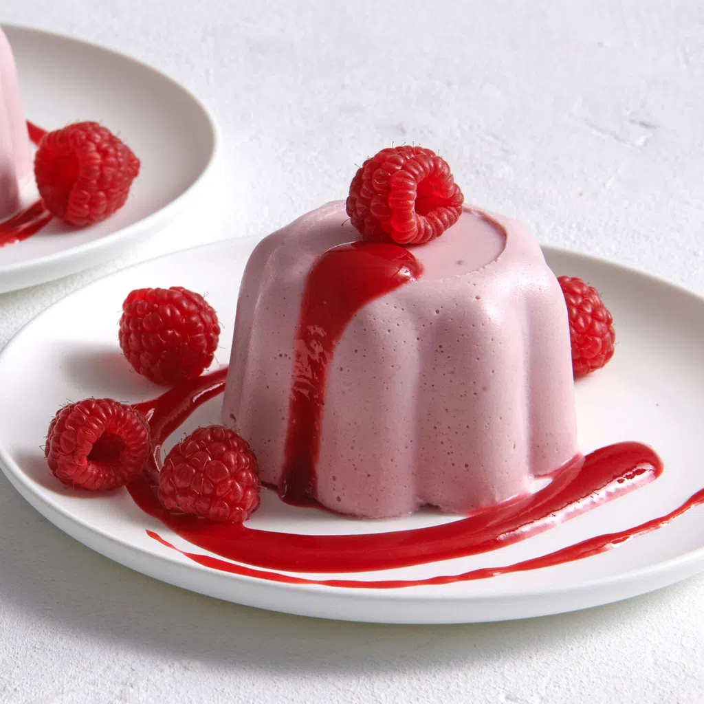 Himbeer-Kokos-Pudding