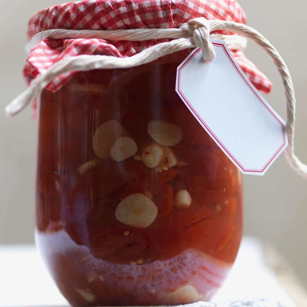 Tomates cerises à l’ail