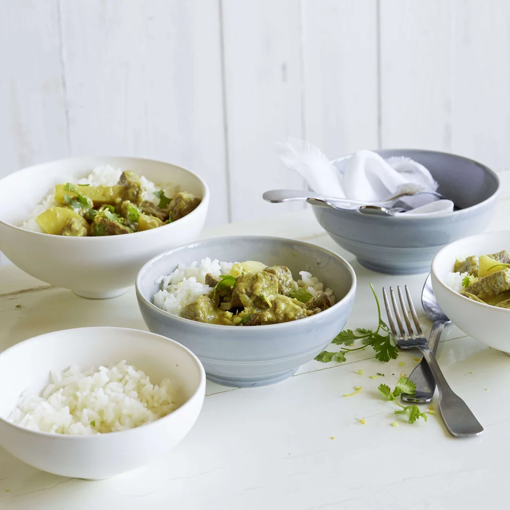 Rindfleisch-Curry mit Kartoffeln