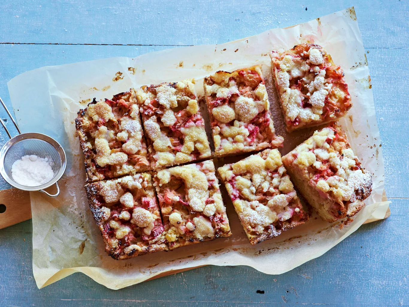 Crumble cake al rabarbaro