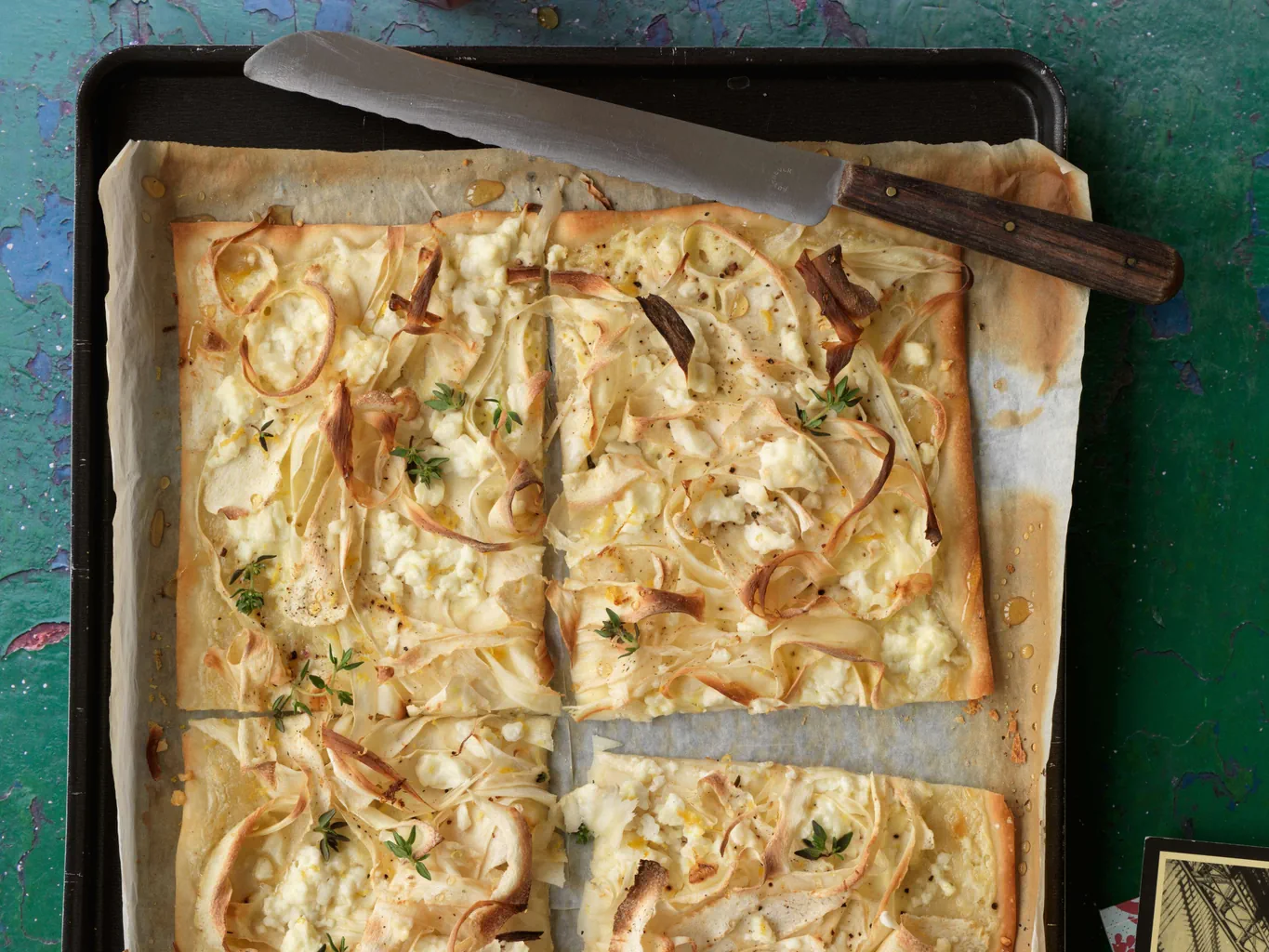 Focaccia fiamminga con pastinache