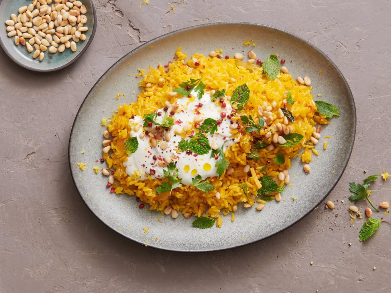 Riz au citron épicé