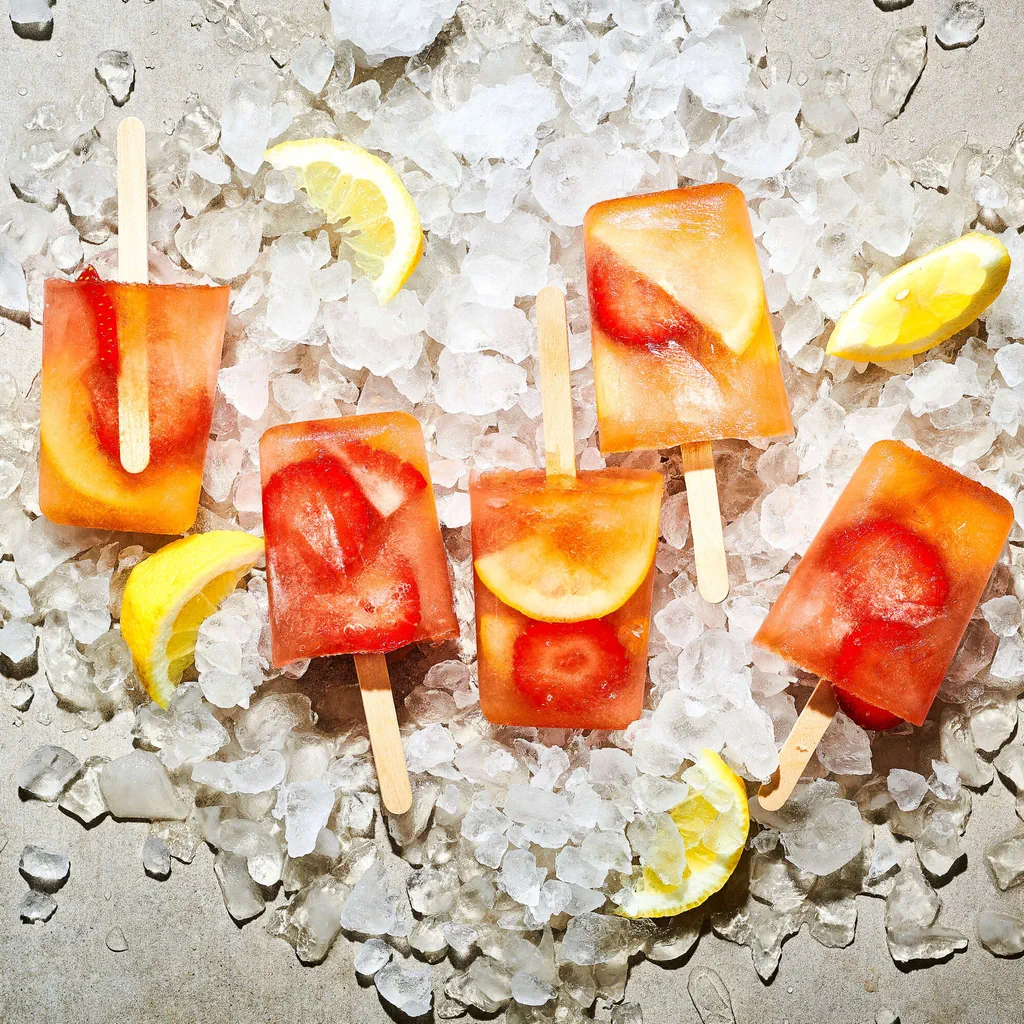 Popsicles au thé glacé