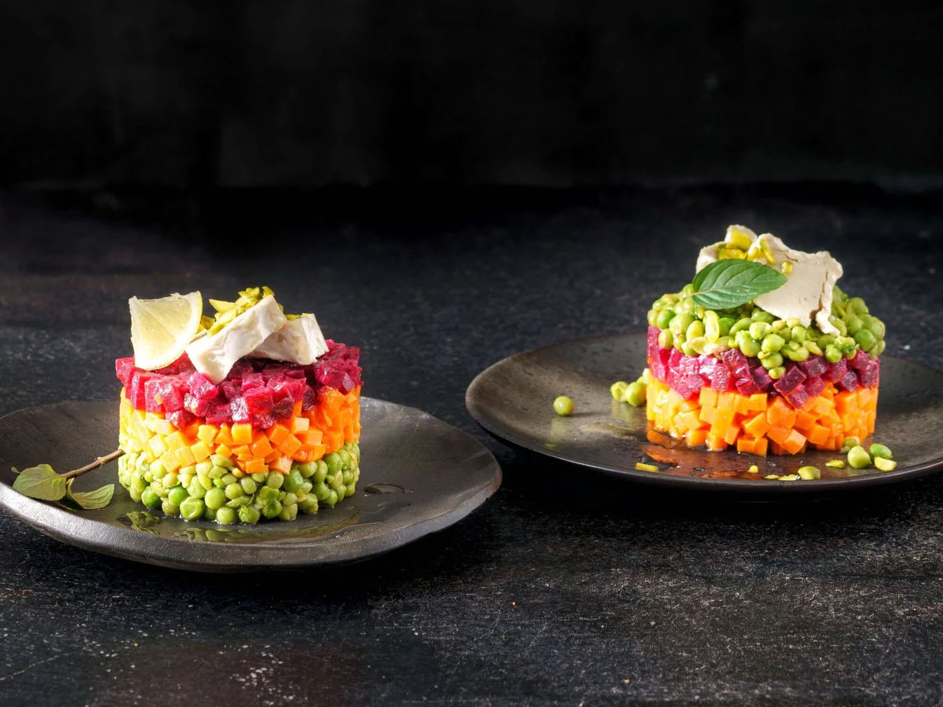 Tartare di verdure vegana