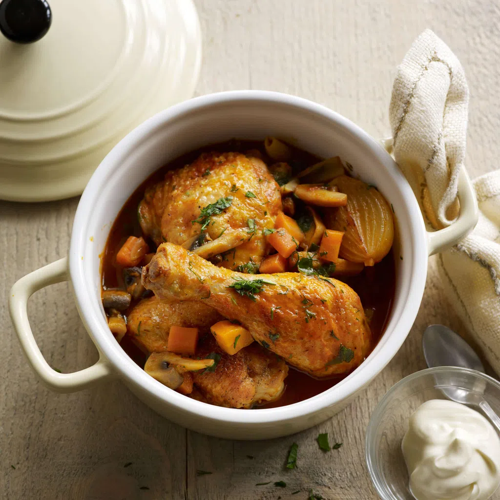 Poulet à la fermière