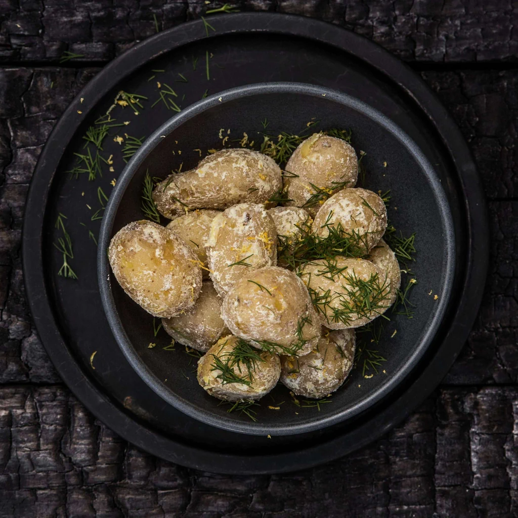 Patate al sale con limone