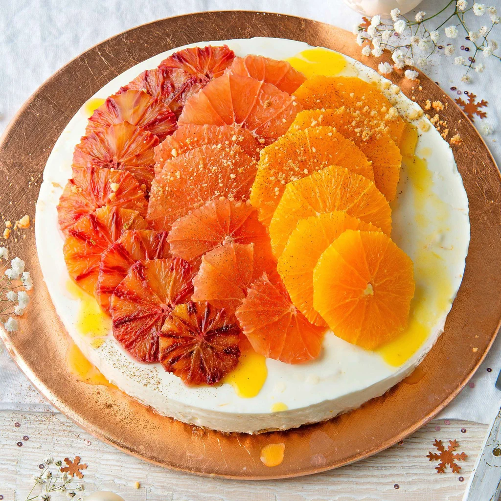 Cheesecake à l'orange