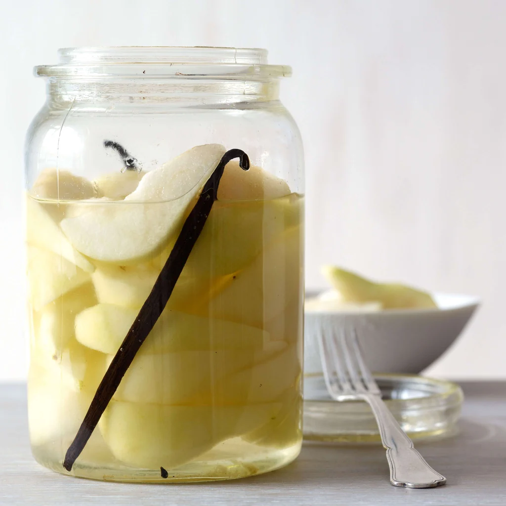 Poires au sirop