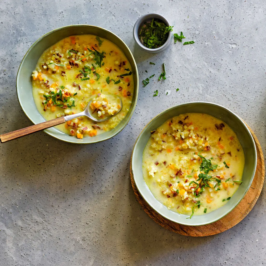 Soupe à l'orge des Grisons