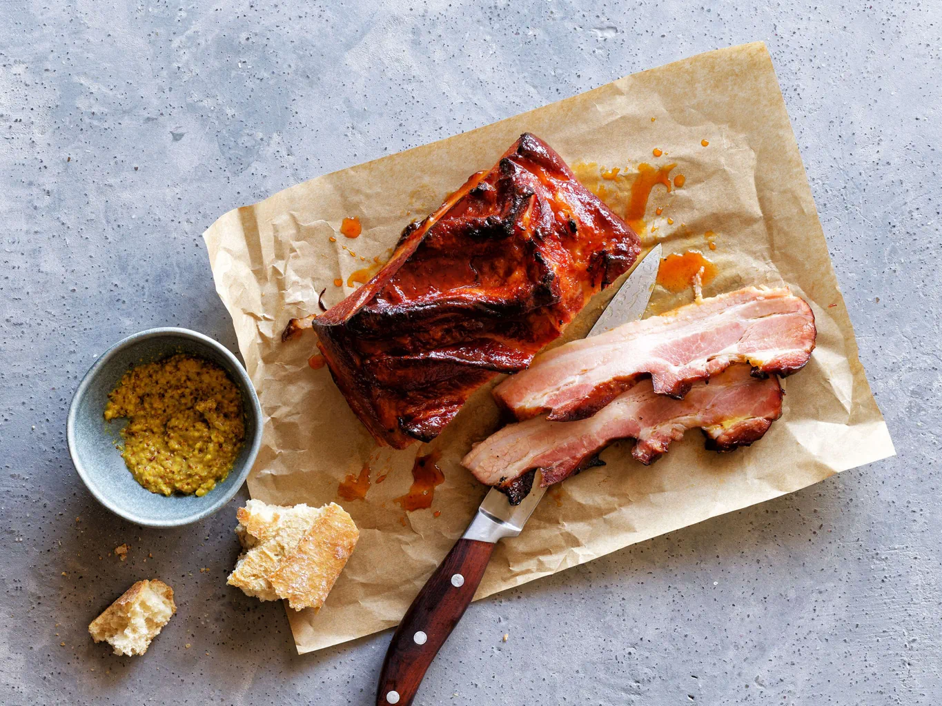 Pancetta glassata al pezzo