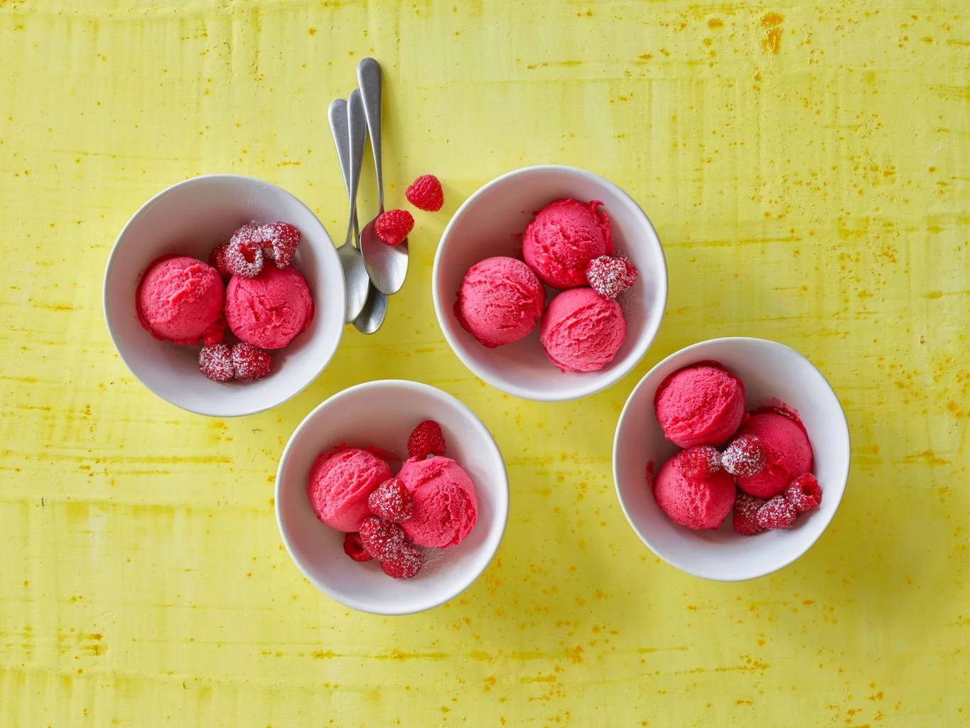 Himbeersorbet