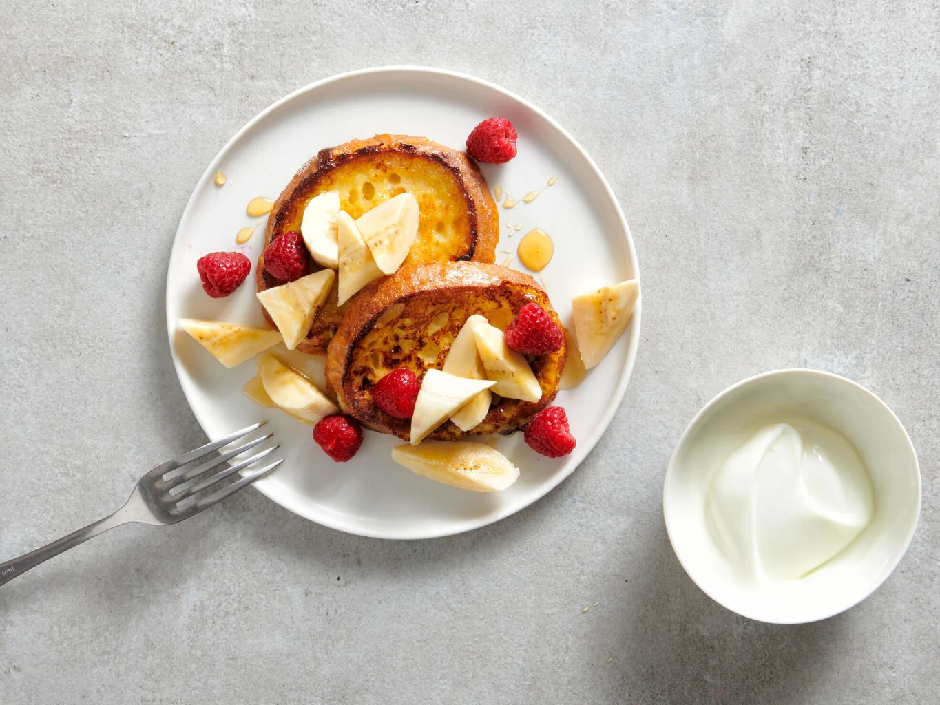 Fotzelschnitten mit Banane