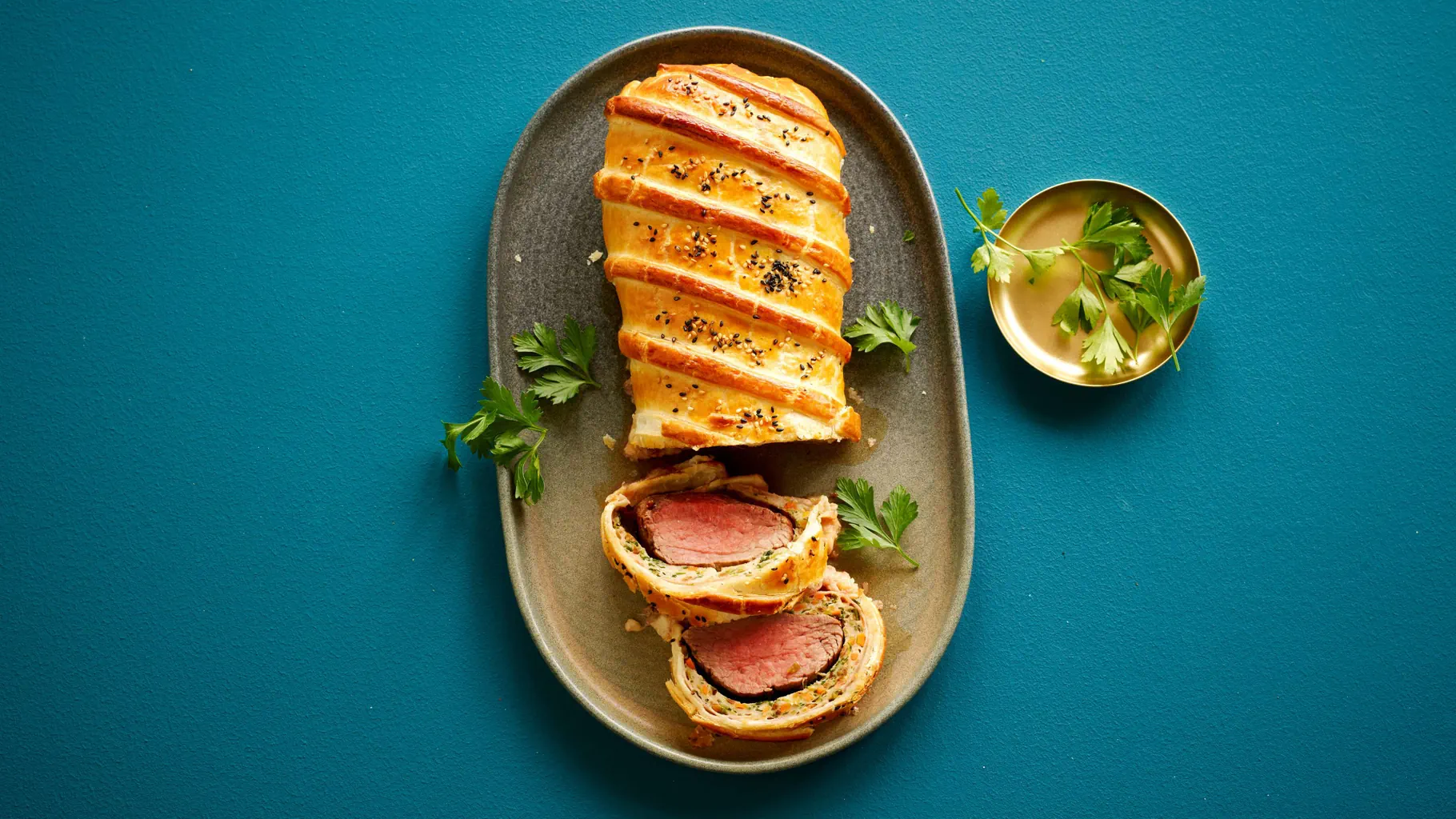 Rindsfilet im Blätterteig