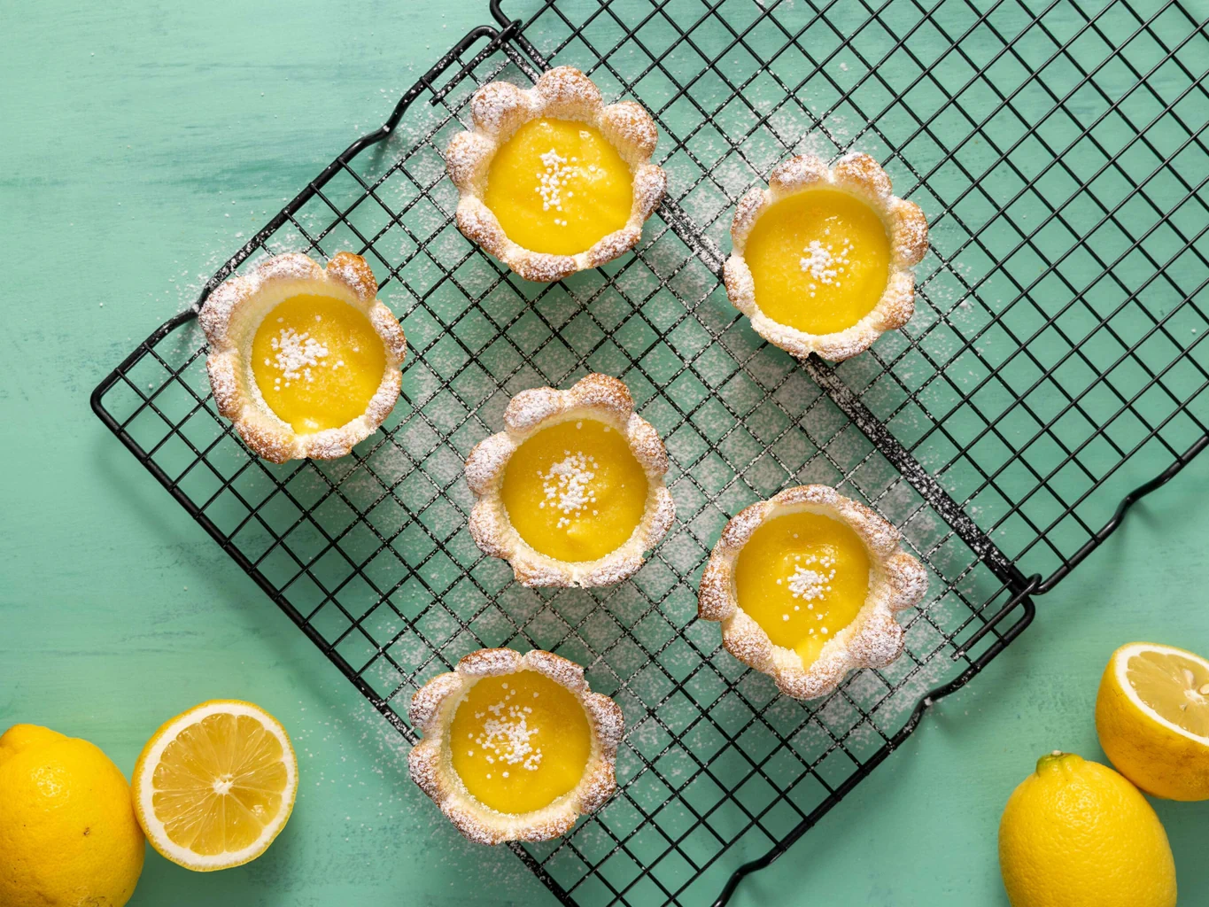 Törtchen mit Lemon Curd