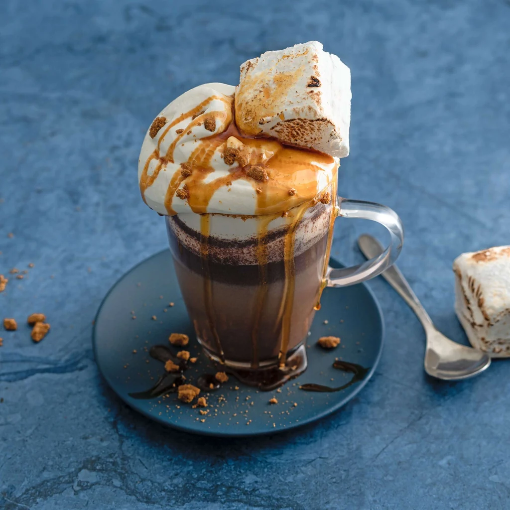 Cioccolata calda con marshmallow