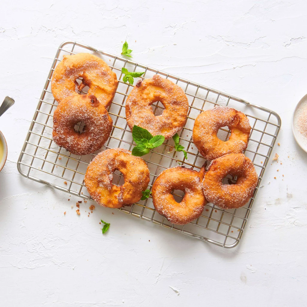 Frittelle di mela vegane